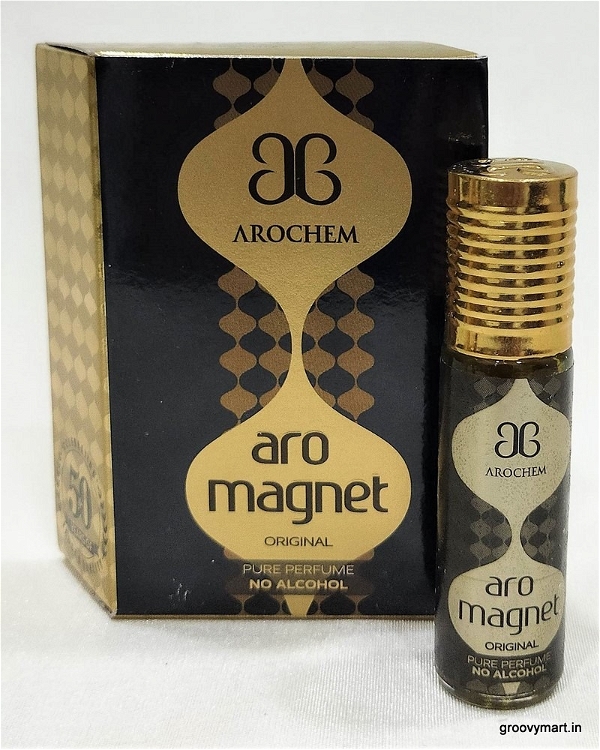 Arochem aro magnet perfume roll-on free from alcohol - 6ML