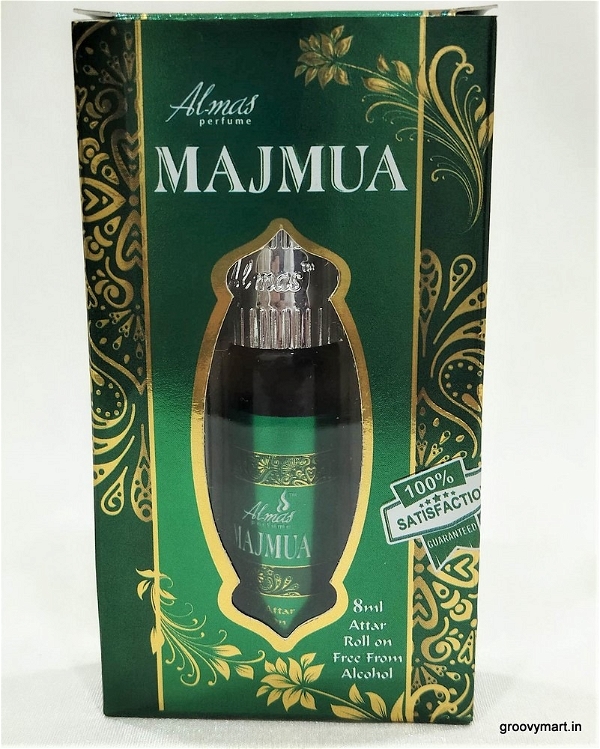 Almas majmua perfume roll-on attar free from alcohol - 8ML