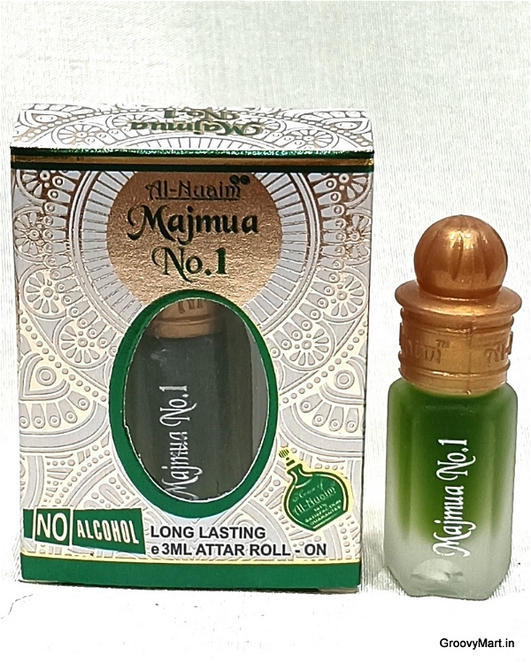 Al Nuaim majmua no 1 perfume roll-on attar free from alcohol - 3ML