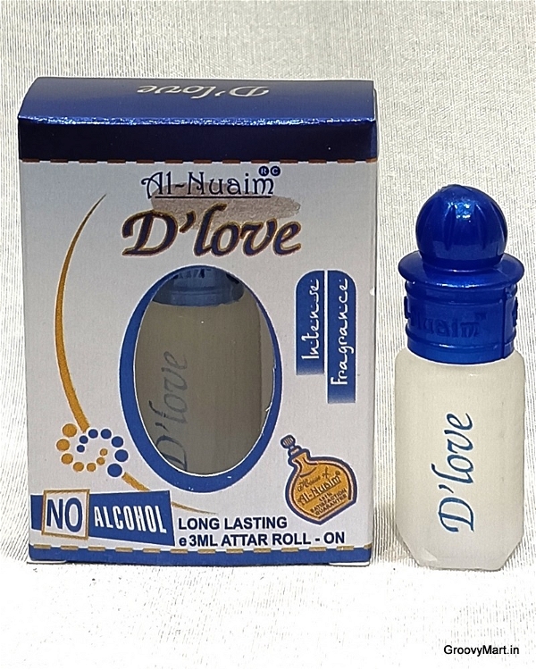 Al Nuaim The Love perfume roll-on attar free from alcohol - 3ML