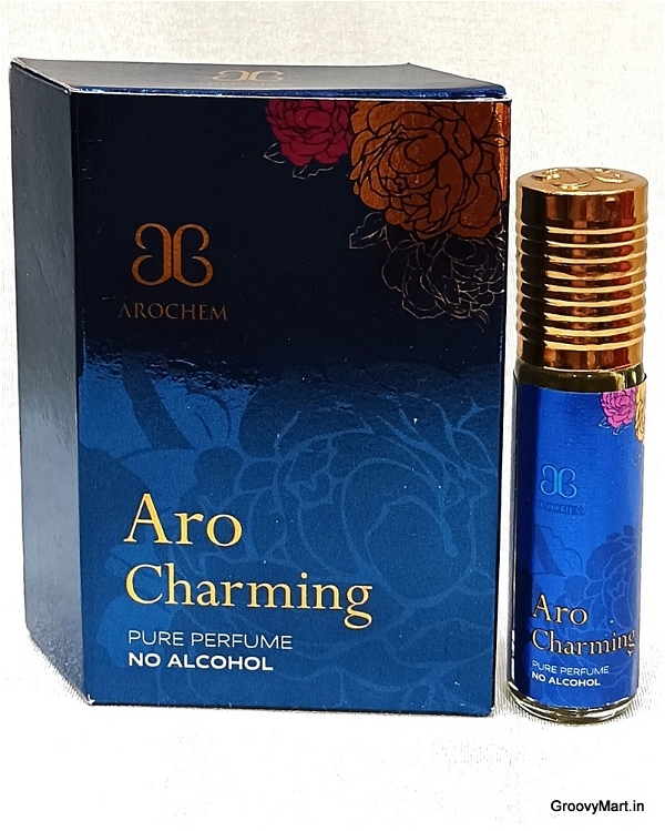Arochem aro charming perfume roll-on attar free from alcohol - 6ML