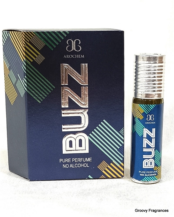 Arochem BUZZ Perfume Roll-On Attar Free from ALCOHOL - 6ML