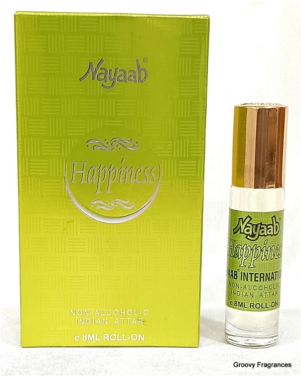 Nayaab Happiness Perfume Roll-On Attar Free from ALCOHOL - 8ML