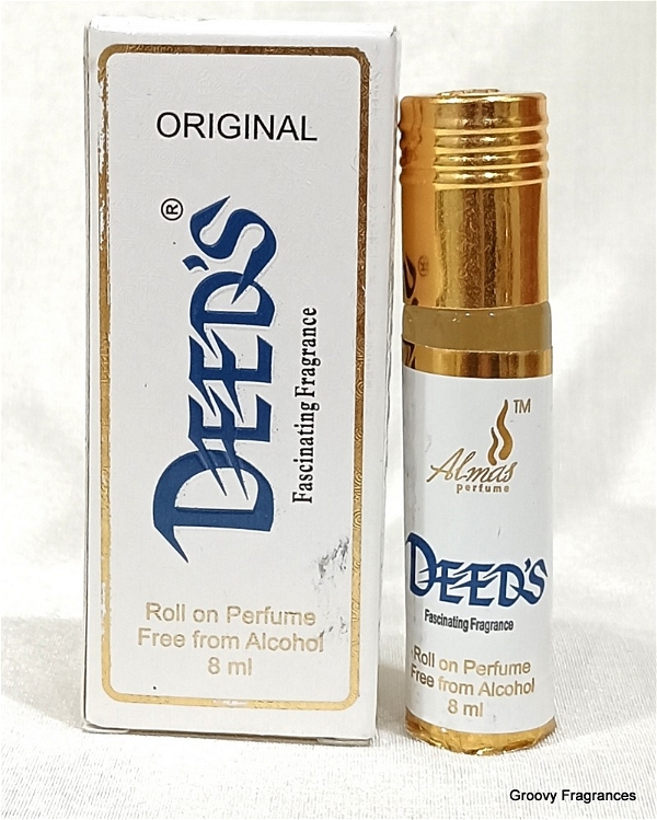 Almas DEEDS Perfume Attar Roll-On Free from ALCOHOL - 8ML