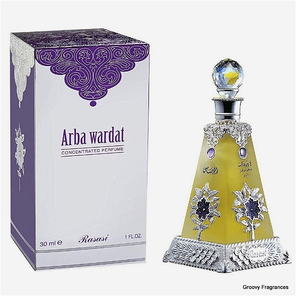 Rasasi Arba Wardat Concentrated Perfume | Alcohol Free - 30ML