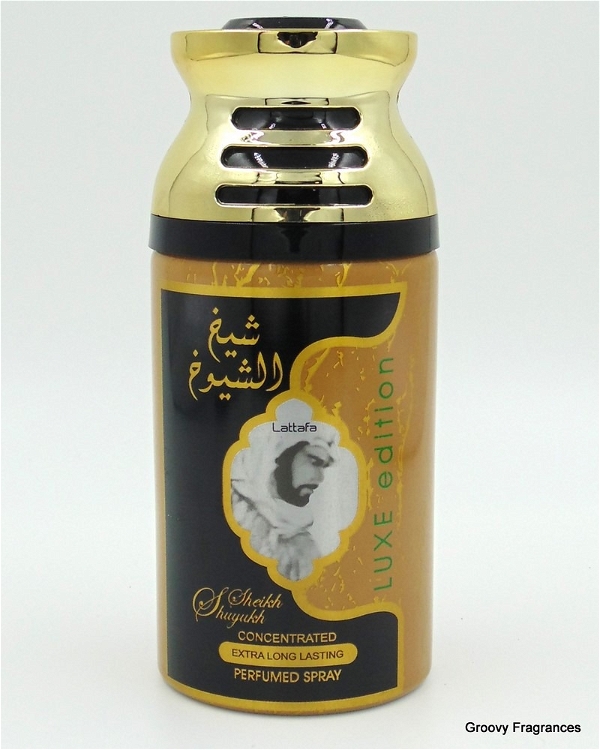 Lattafa Sheikh Shuyukh LUXE Edition Long Lasting Perfumed Spray | Alcohol Free - 250ML