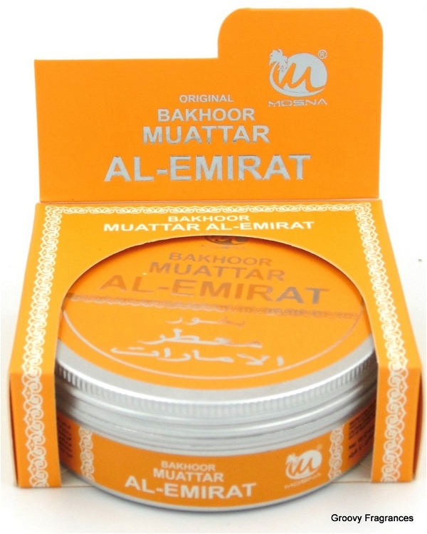 Mosna Bakhoor MUATTAR Al-Emirat Pure Premium Quality Made in India product - 50GM