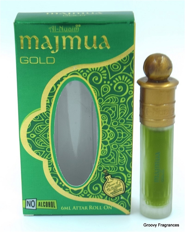 Al Nuaim Majmua Gold Perfume Roll-On Attar Free from ALCOHOL - 6ML