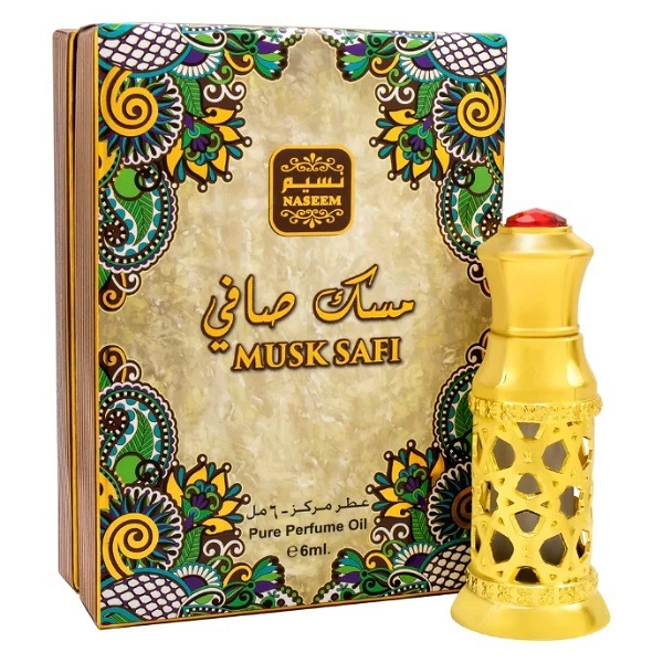 Naseem Musk Safi Attar Concentrated Perfume Oil Alcohol Free - 6ML - 6ML