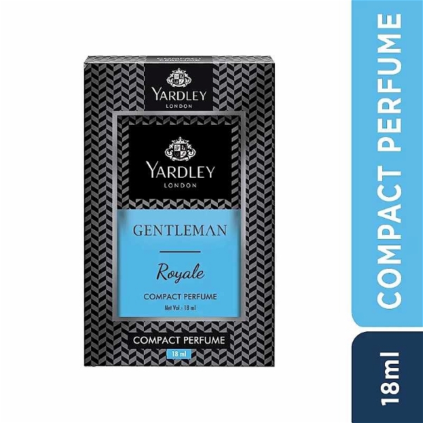 YARDLEY London GENTLEMAN Royale Compact Perfume - For Men - 18ML