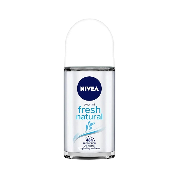 Nivea Fresh Natural Deodorant Roll-on - For Women - 50ml