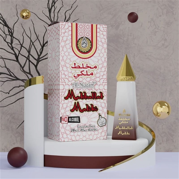 Al Nuaim Mukhallat Maliki Perfume Long Lasting Roll-On Attar Gift Pack - 20ML
