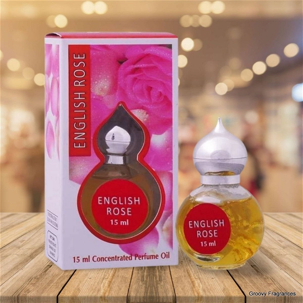 Al-Nafe English Rose Premium Perfume Roll-On Attar (Itr) - 15ML