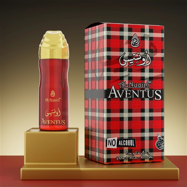 Al Nuaim Aventus Long Lasting Perfume Roll-On Attar (Itr) Gift Pack - 20ML
