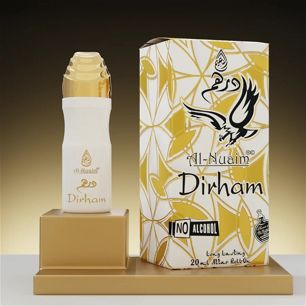 Al Nuaim Dirham Long Lasting Perfume Roll-On Attar Free from Alcohol - 20ML
