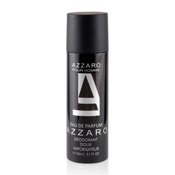 Azzaro Pour Homme Eau De Paruf DEODORANT Doux Vaporisateur Spray - For Men - 150ML