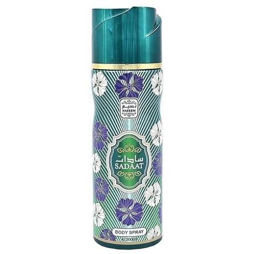Naseem Sadaat Perfumed Body Spray | No Gas | Alcohol free | Unisex - 200ML