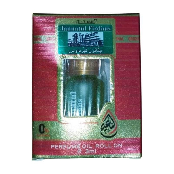 Al Nuaim Jannatul Firdaus Perfume Roll-On Attar Free from ALCOHOL - For Men - 3ML
