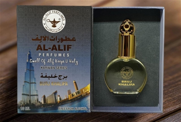 Al Alif BURJ KHALIFA Karwan Series Perfume Roll-On Attar - 10ML
