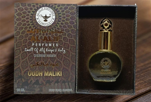 Al Alif OUDH MALIKI Karwan Series Perfume Roll-On Attar - 10ML