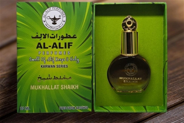 Al Alif MUKHALLAT SHAIKH Karwan Series Perfume Roll-On Attar - 10ML