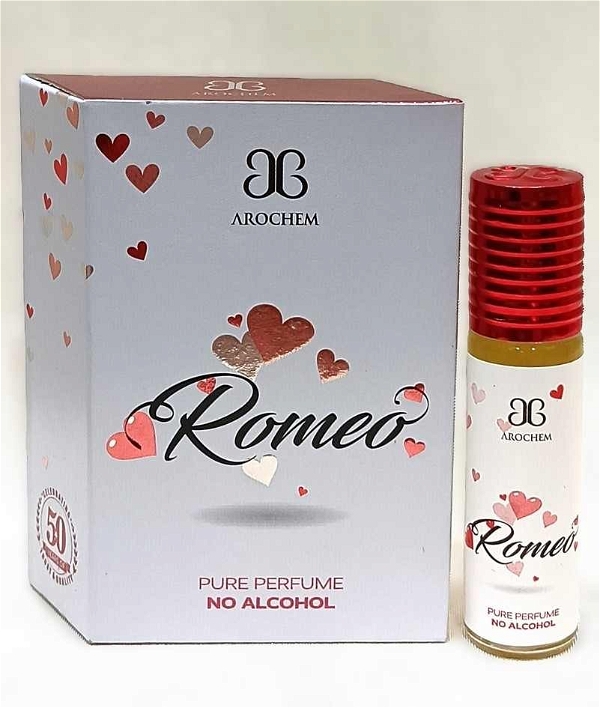 Arochem romeo perfume roll-on attar free from alcohol - 6ML