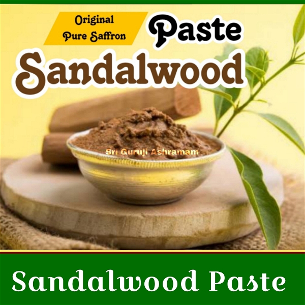 Original Pure Saffron Sandalwood paste  - 100 gms