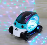 Musvika 09 Future Car With 3D Lights and Music (Multicolor) - Kids