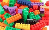 Musvika 60 Pc Building Blocks Construction Blocks Play Set (Multicolor) - Kids