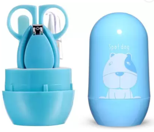 Musvika Kids Nail Clipper Baby Scissor Grooming Set Kit ( Random Colors ) - Kids