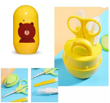 Musvika Kids Nail Clipper Baby Scissor Grooming Set Kit ( Random Colors ) - Kids