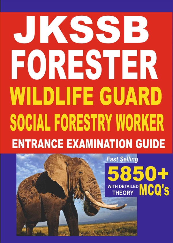 Vinod JKSSB Forester / Wildlife Guard / Social Forestry Worker Book ; VINOD PUBLICATIONS ; CALL 9218219218