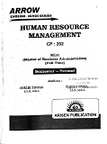 HUMAN RESOURCE MANAGEMENT  MBA 2ND SEM (ARROW)