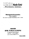 MANAGERIAL ECONOMICS-RGPV UNIVERSITY-MBA-1ST SEM