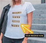 Women Customized Photo T-Shirt - XXL