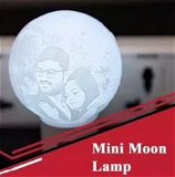 Phot Print Mini Moon Night Lampe