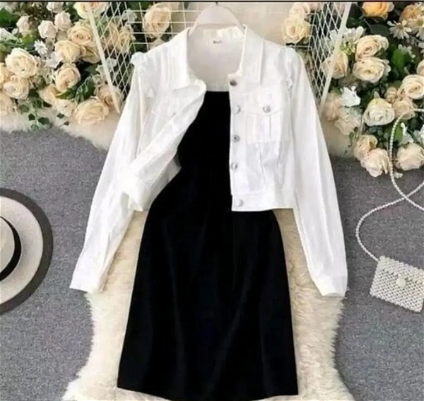 Dress With Jacket Combo - M