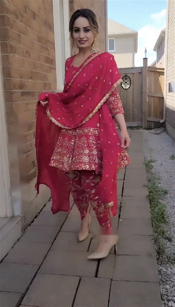 Punjabi Dhoti Patiyala Dhoti Suit