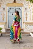 Multicolor Style Anarkali Suit - L
