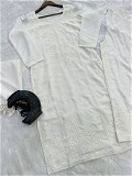 Lucknowi Style Maslin Cotton Suit - XL