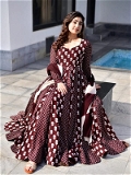Beautiful Anarkali Gown With Dupatta - L