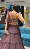 Partywear Heavy Fully Stiched Frill Lehenga