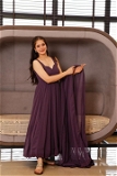 Sleeveless Anarkali Gown With Dupatta - XXL