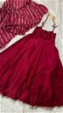 Karwa Chauth Special Gown With Dupatta Set - XL