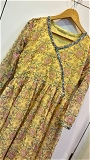 Digital Printed Floral Sharara Suit