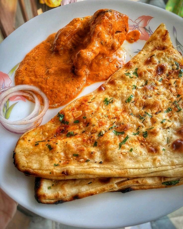 (Spicy bite2) Stuff Naan
