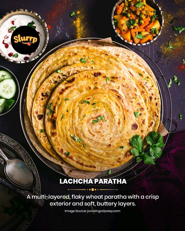 (Spicy bite2) Laccha Parantha