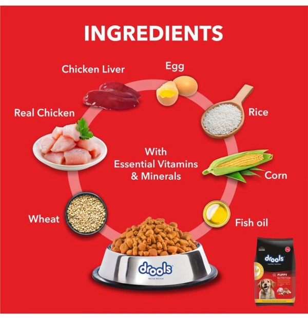 Drools Puppy Nutrition  - 10kg