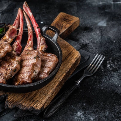 (Fire N Flavour) Roasted Mutton Champ - Full