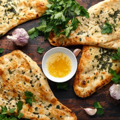 (Grill Inn2) Butter Naan
